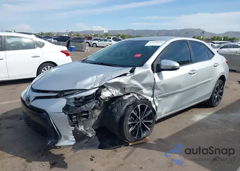 2018 Toyota Corolla Se from USA, damaged, VIN 2T1BURHE0JC013419
